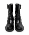 Bota Louise corta negra
