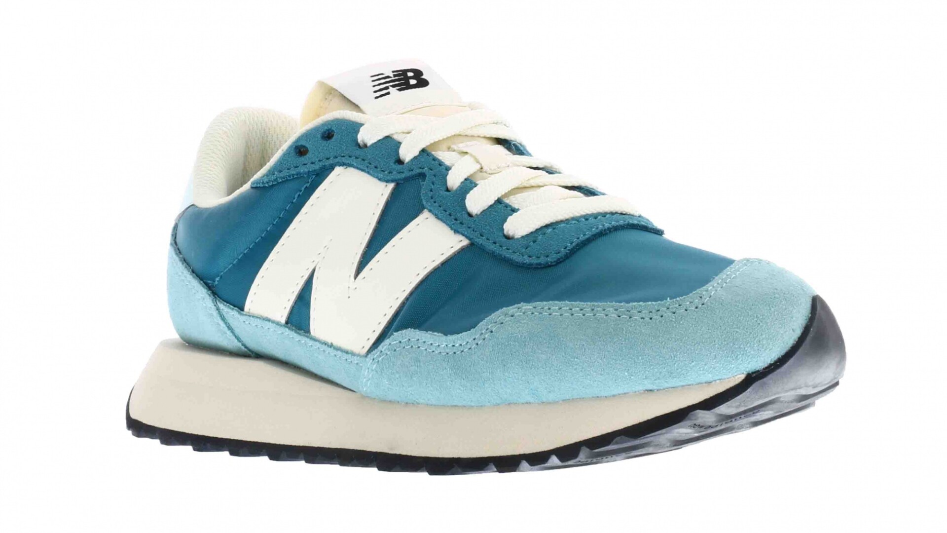Championes de Mujer New Balance Running Course New Balance - Azul - Celeste - Blanco 