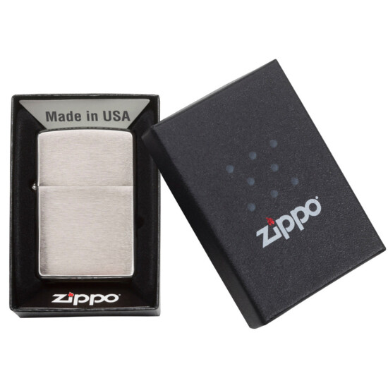 Encendedor ZIPPO 200 Plateado 0