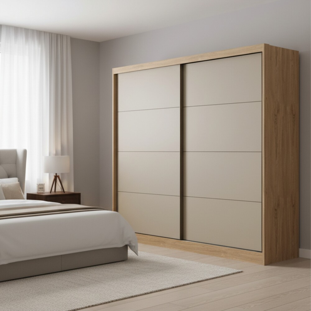 Ropero 2 puertas Corredizas - Moderna Ropero 2 puertas Corredizas - Moderna