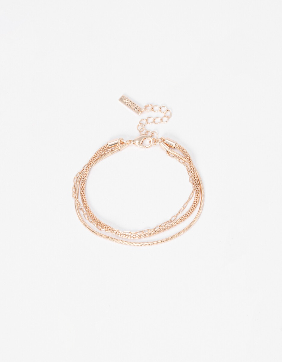 Pulsera Triple Cadena 