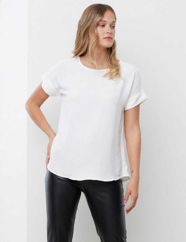 Blusa Crepe CRUDO