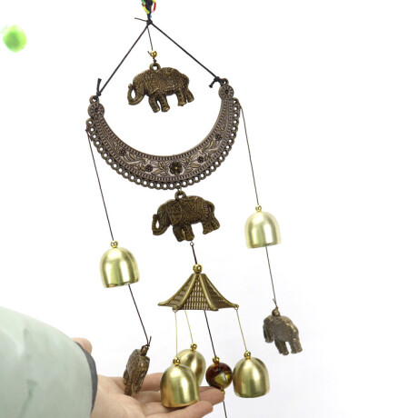 Llamador De Ángeles Media Luna Elefante