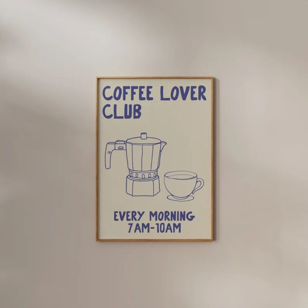 Cuadro Cocina Grande - Coffe 