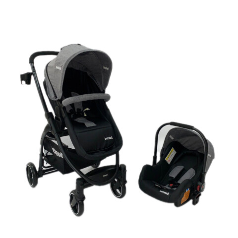 COCHE BEBESIT TRAVEL SYSTEM ALFA GRIS COCHE BEBESIT TRAVEL SYSTEM ALFA GRIS