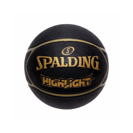 PELOTA HIGH LIGHT SPALDING Black & Gold