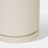 MACETERO CERAMICA BEIGE C/BASE 11X10.5CM Unica
