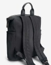 Mochilas Urbanas Mochila Con Cierre Y Bolsillos - Negro