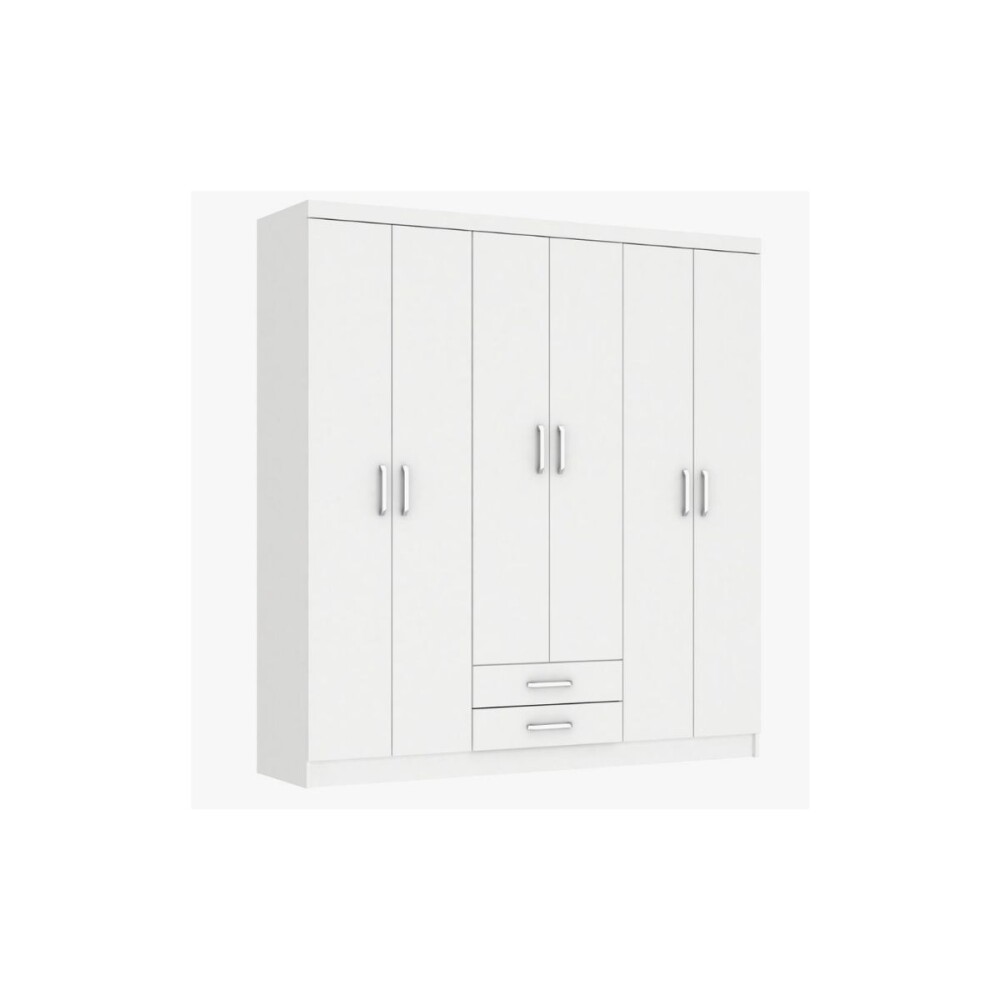 ROPERO - 6 PUERTAS PLUS BLANCO