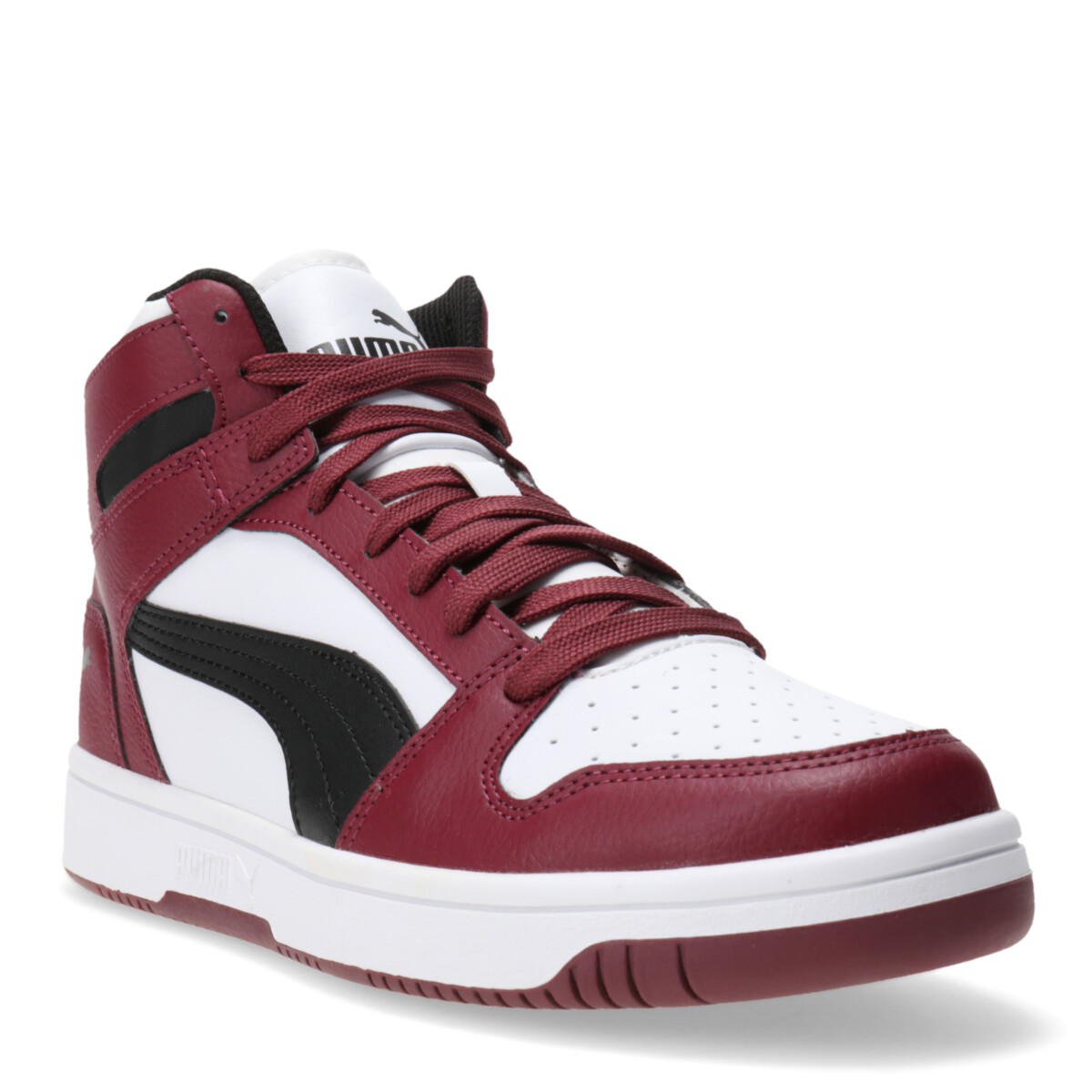 Championes de Hombre Puma Rebound Lay Up - Blanco - Bordo - Negro 