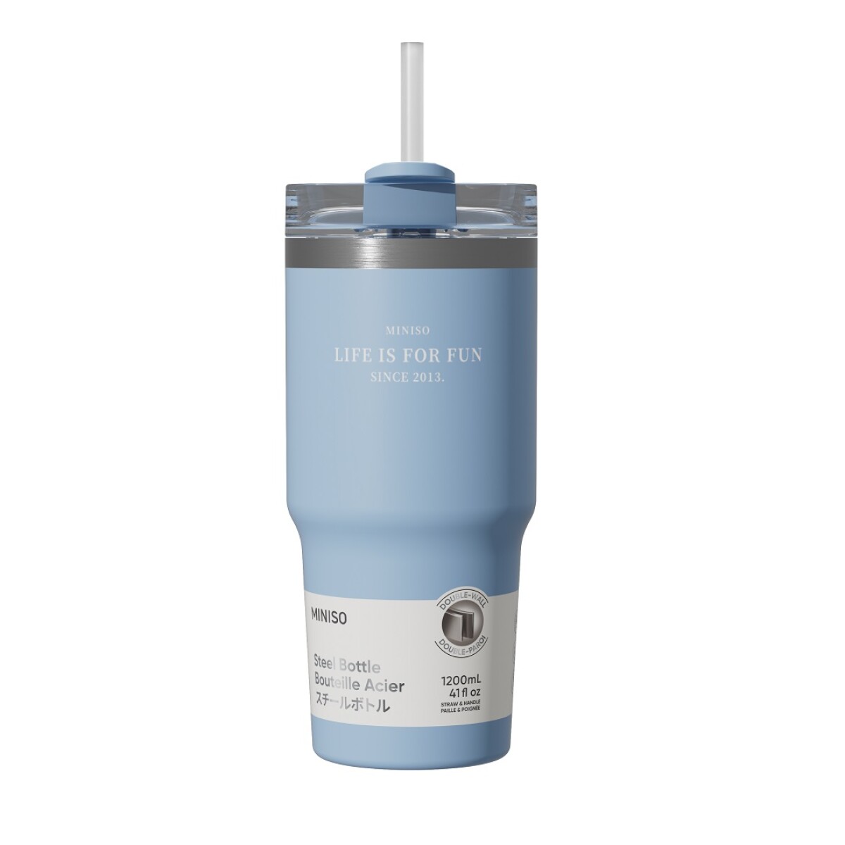 Vaso térmico Dopamine 490ml - celeste 