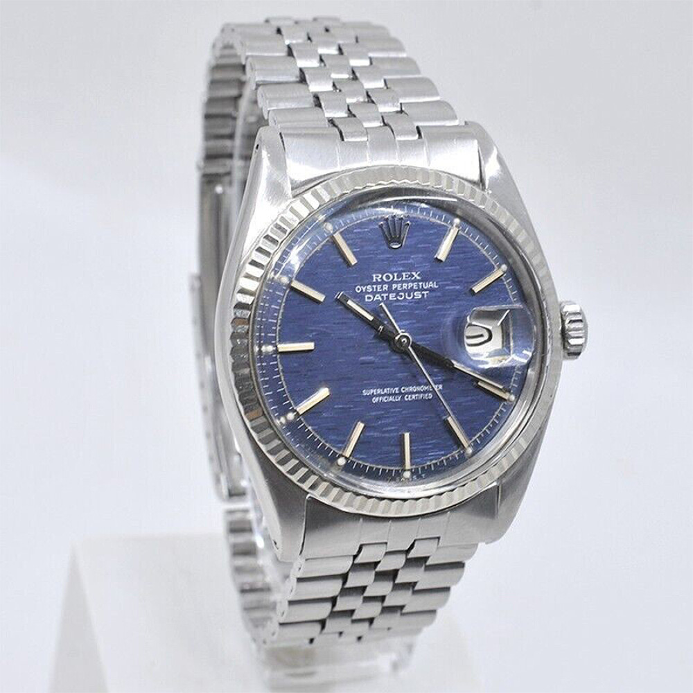Rolex Datejust 1601 Esfera Mosaico Azul. Año 1971. Caja 36 Mm Rolex Datejust 1601 Esfera Mosaico Azul. Año 1971. Caja 36 Mm