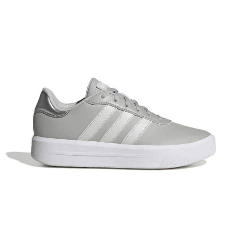 Championes Adidas Court Platform de Mujer - ID1970 Gris Claro