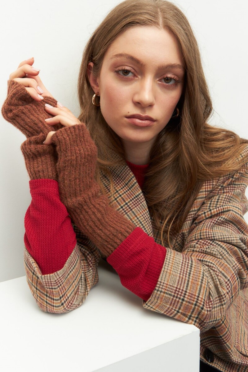 GUANTES FLEN Marron