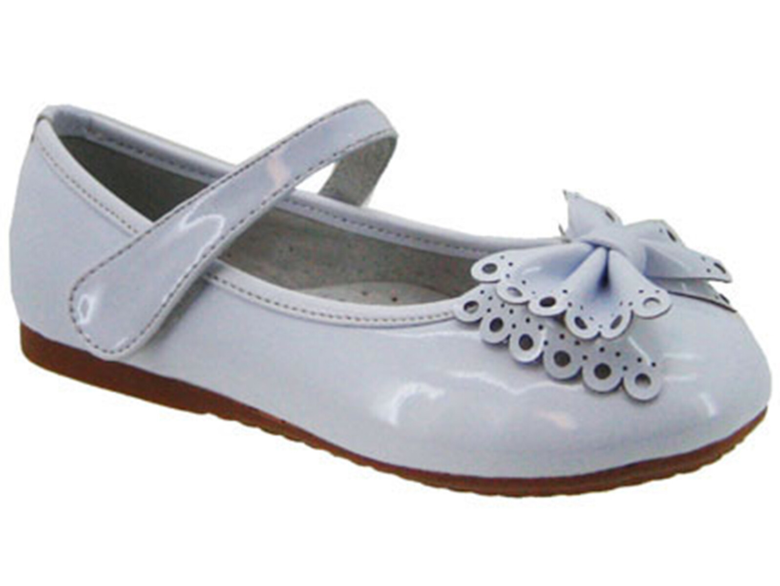 Balerinas Infantiles Croco Kids Gacela - Blanco 