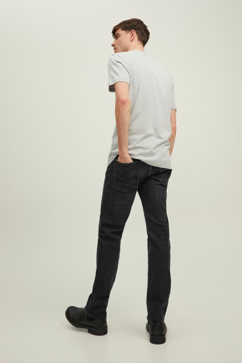 Jeans Tapered Fit "mike" Black Denim