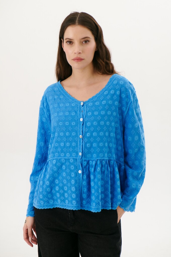 CAMISA BOHEME AZUL