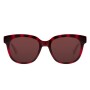 Lentes de Sol Namorados 2024 Redondo Viño/Rojo Espejado