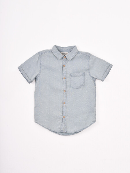 CAMISA VALENTINO CELESTE