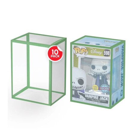 Protectores para Funko Pop - Pack x10 - Brillan en la oscuridad *No incluye funko* Protectores para Funko Pop - Pack x10 - Brillan en la oscuridad *No incluye funko*