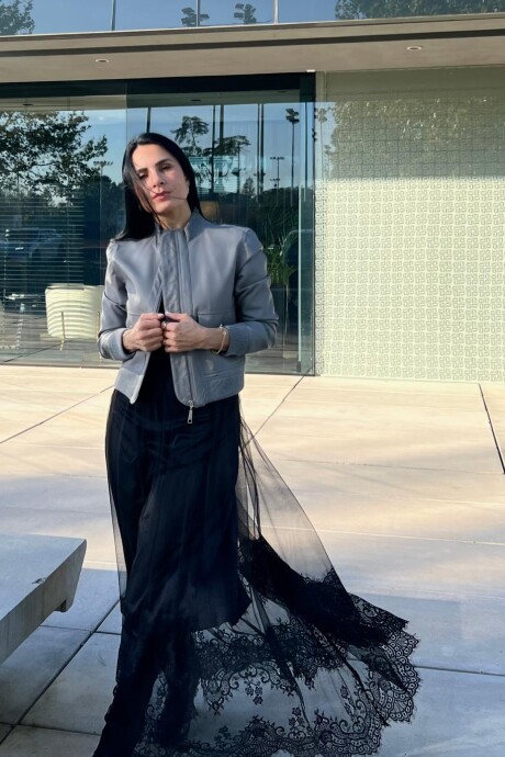 Falda Sloane Negro