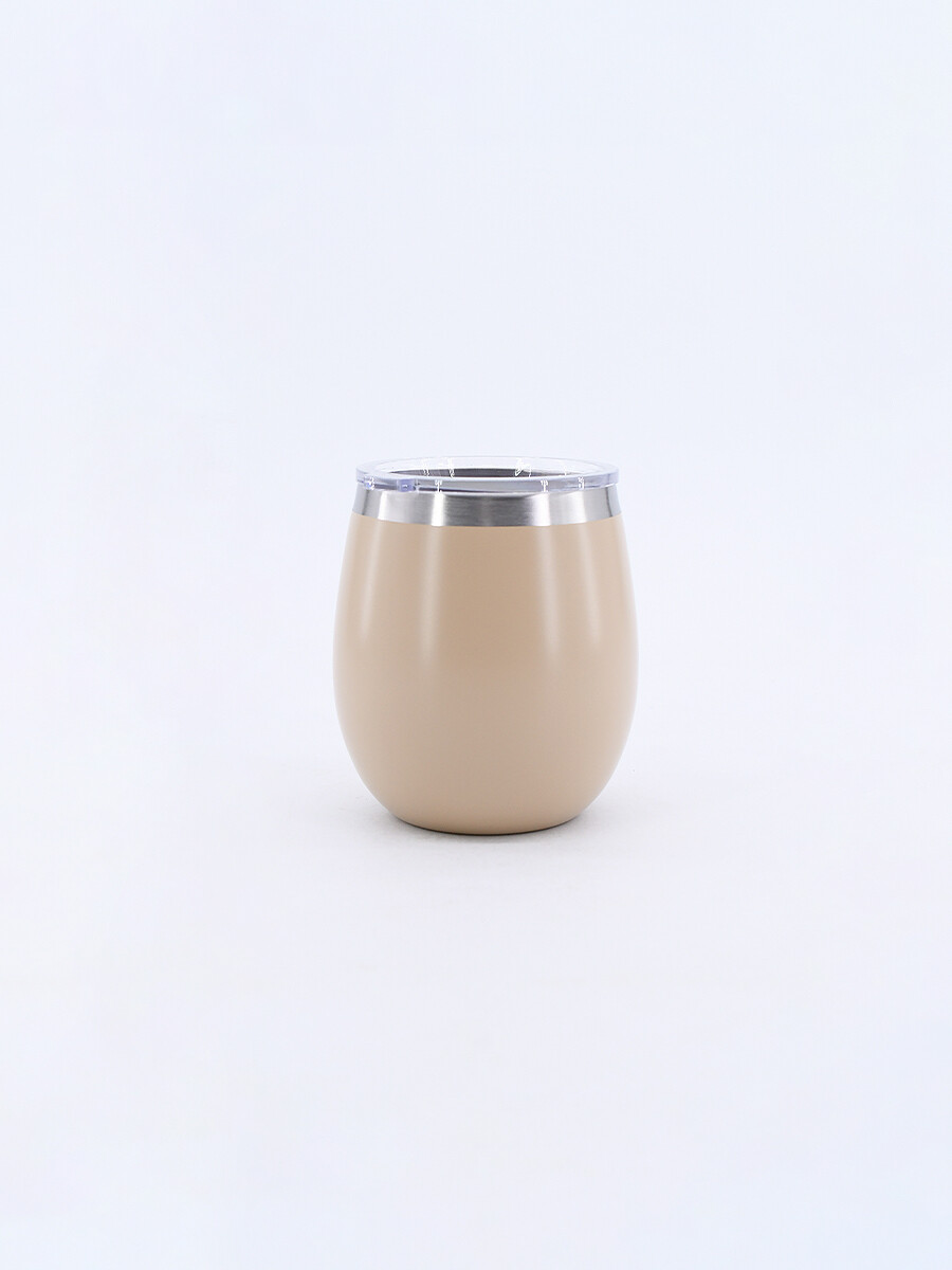 MATE ACERO INOXIDABLE - BEIGE 