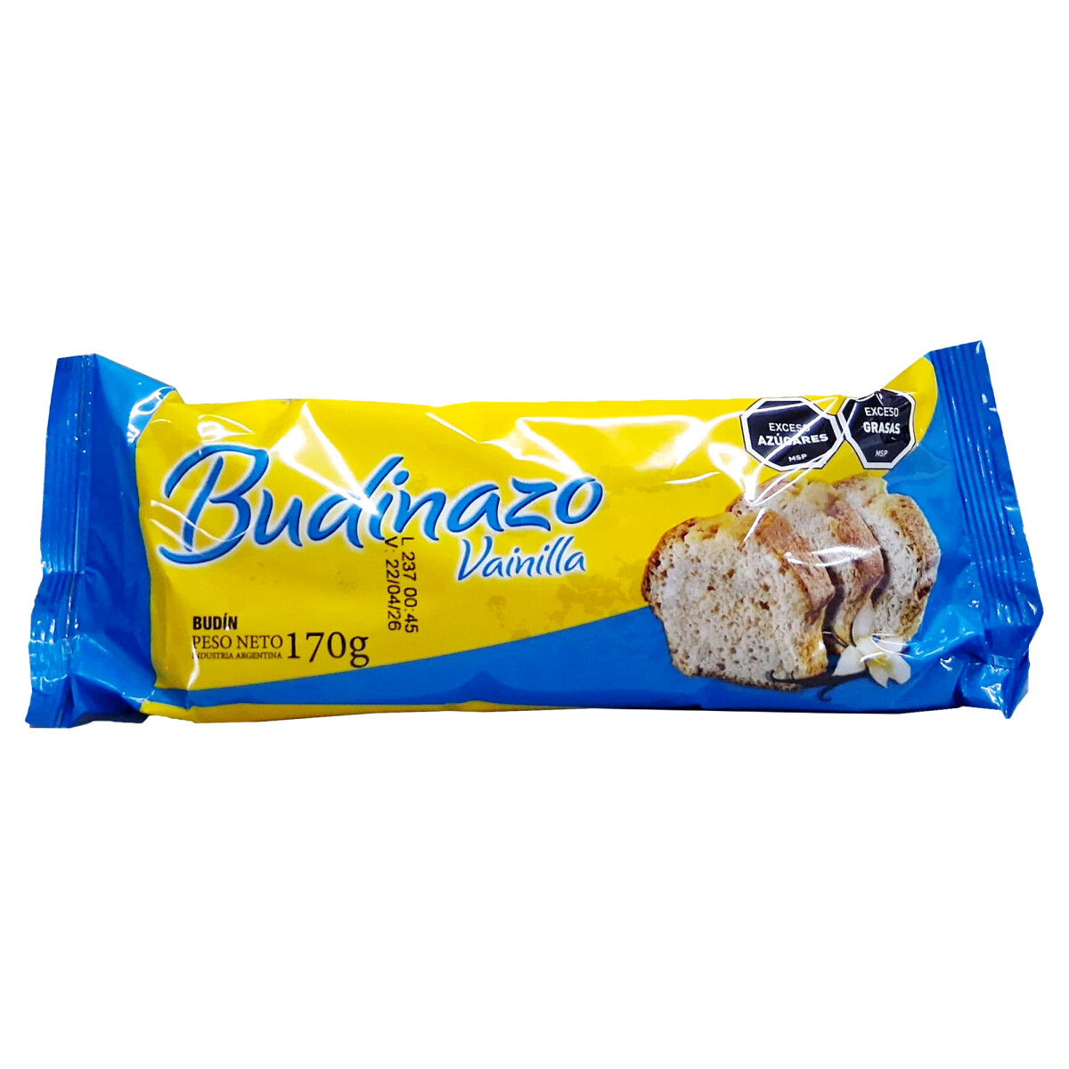 BUDIN BUDINAZO 170 Grs - Vainilla 