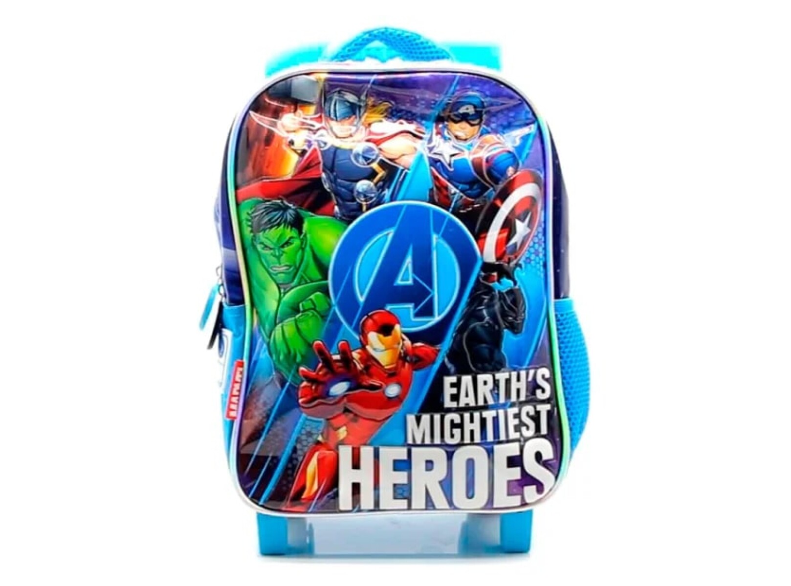 Mochila c/carro Cresko 30,5 cm Avengers - Diseño 1 