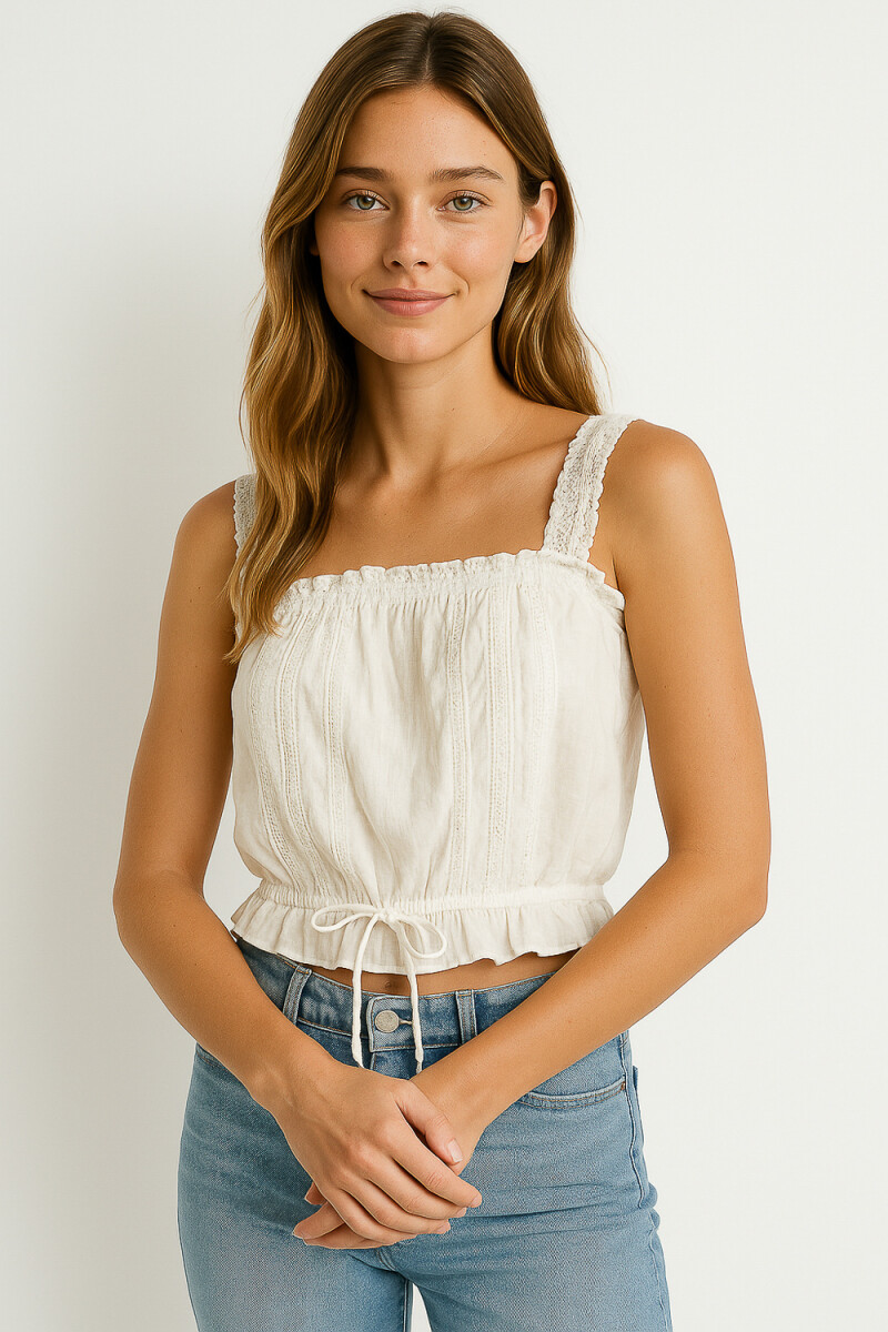 Tops Yunara - Blanco 