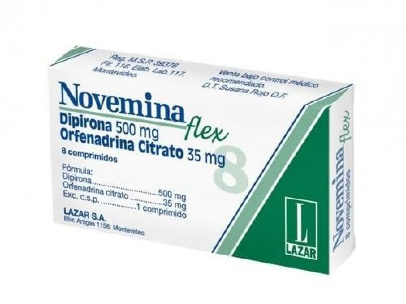 Novemina Flex x 8 Comprimidos – Apoyo Articular 
