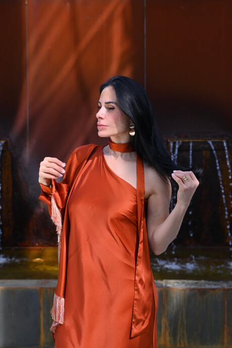 Vestido Camelia Ocre