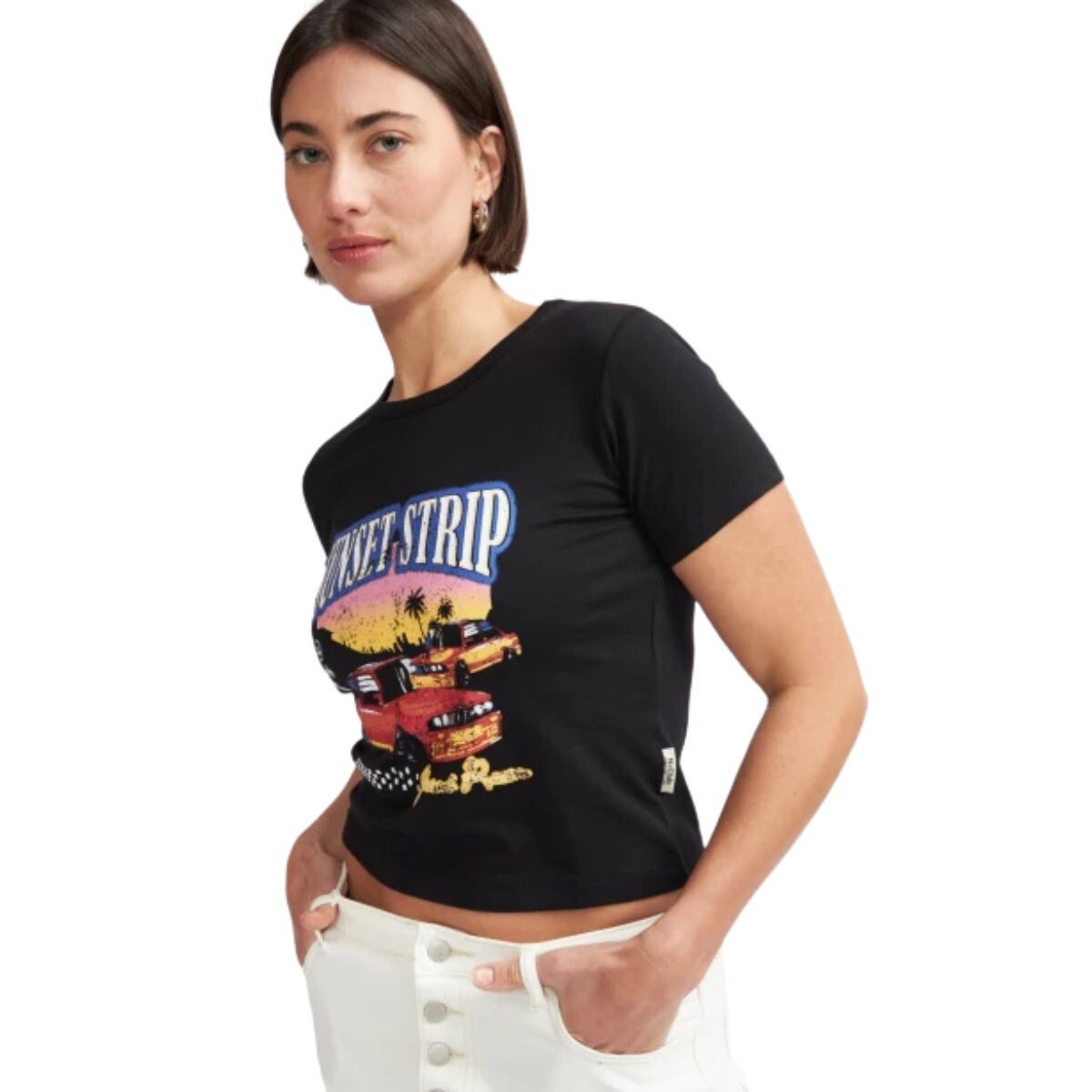 T-SHIRT TAHINI XS-XL - NEGRO 