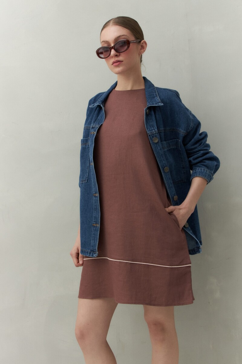 VESTIDO MARLON Chocolate