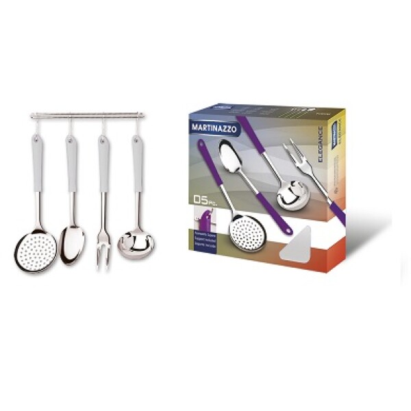Elegance Jgo menage Blanco 4 pzas M.plastico Elegance Jgo menage Blanco 4 pzas M.plastico