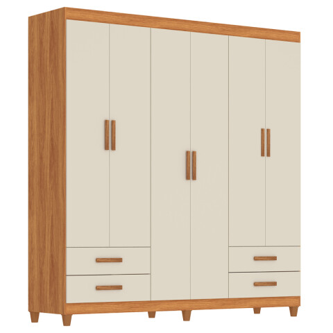 Ropero Zeus 180 cm 6 Puertas Ropero Zeus 180 cm 6 Puertas