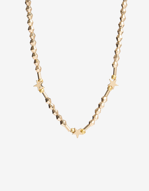 Collares Cortos Metal Collar Corto Estrellas - Dorado