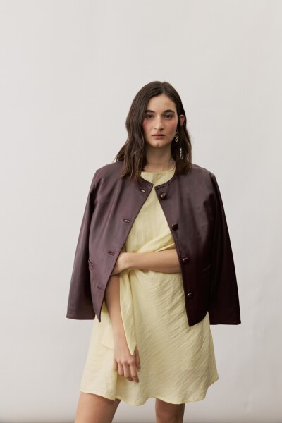 Chaqueta Dheli BORDO