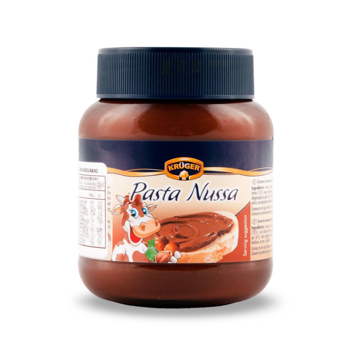 Crema de Cacao Kruger con Avellanas - 400 Grs 