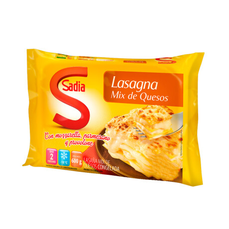 Lasagña Sadia Mix De Queso 600 Gs Lasagña Sadia Mix De Queso 600 Gs