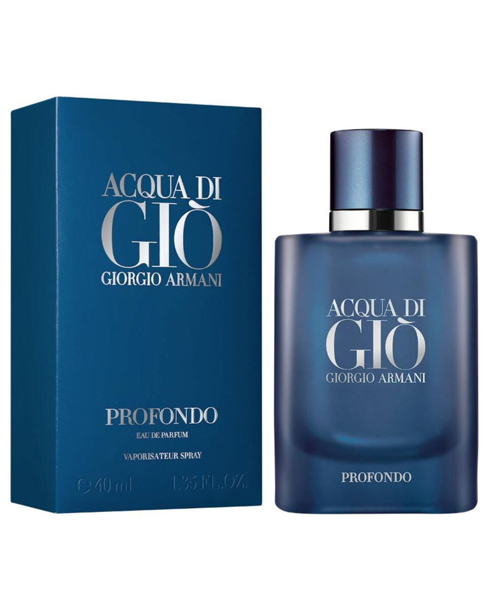 Perfume Armani Acqua Di Gio Profondo EDP 40ml Original 