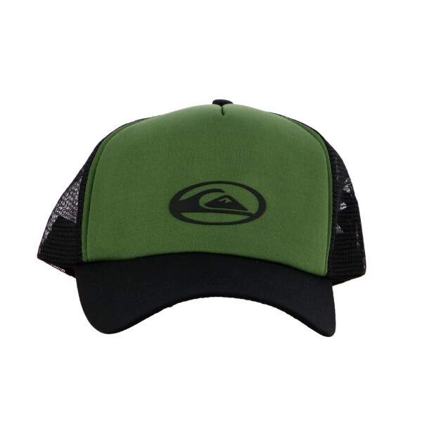 Quiksilver Gorro Con Visera Y Malla Foam Slayer 2 - Verde Oliva Oliva