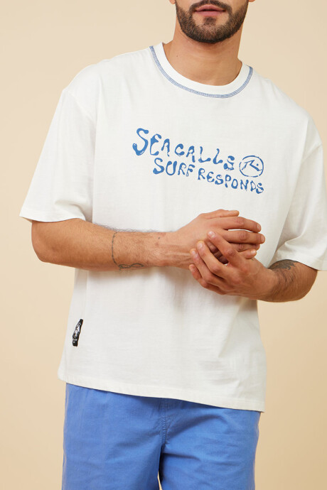 T-SHIRT BURGOS RUSTY Blanco
