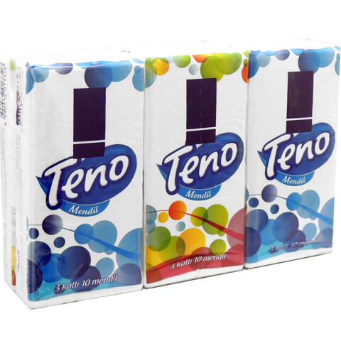 Pañuelos descartables x6 Teno Pañuelos descartables x6 Teno