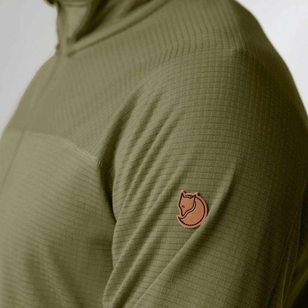 Casaca Fjallraven Abisko Lite Fleece Half Zip M Hombre Indigo Blue