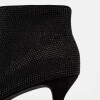 Bota Caña Baja Bright En Sintético Negro