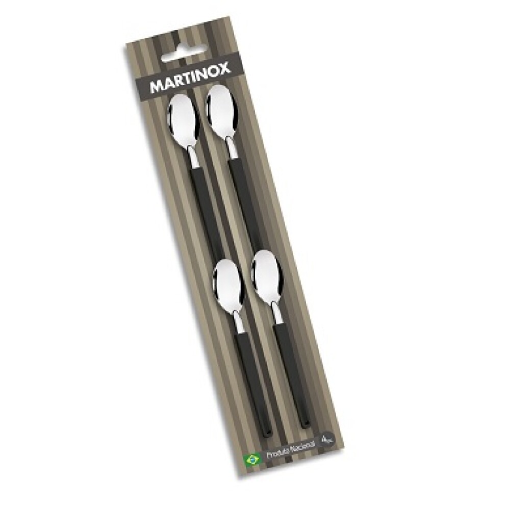 Primavera Rojo Set 4 cucharas cafe 60440/8 Primavera Rojo Set 4 cucharas cafe 60440/8