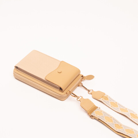 PORTA CELULAR GINETTE MARRON PORTA CELULAR GINETTE MARRON