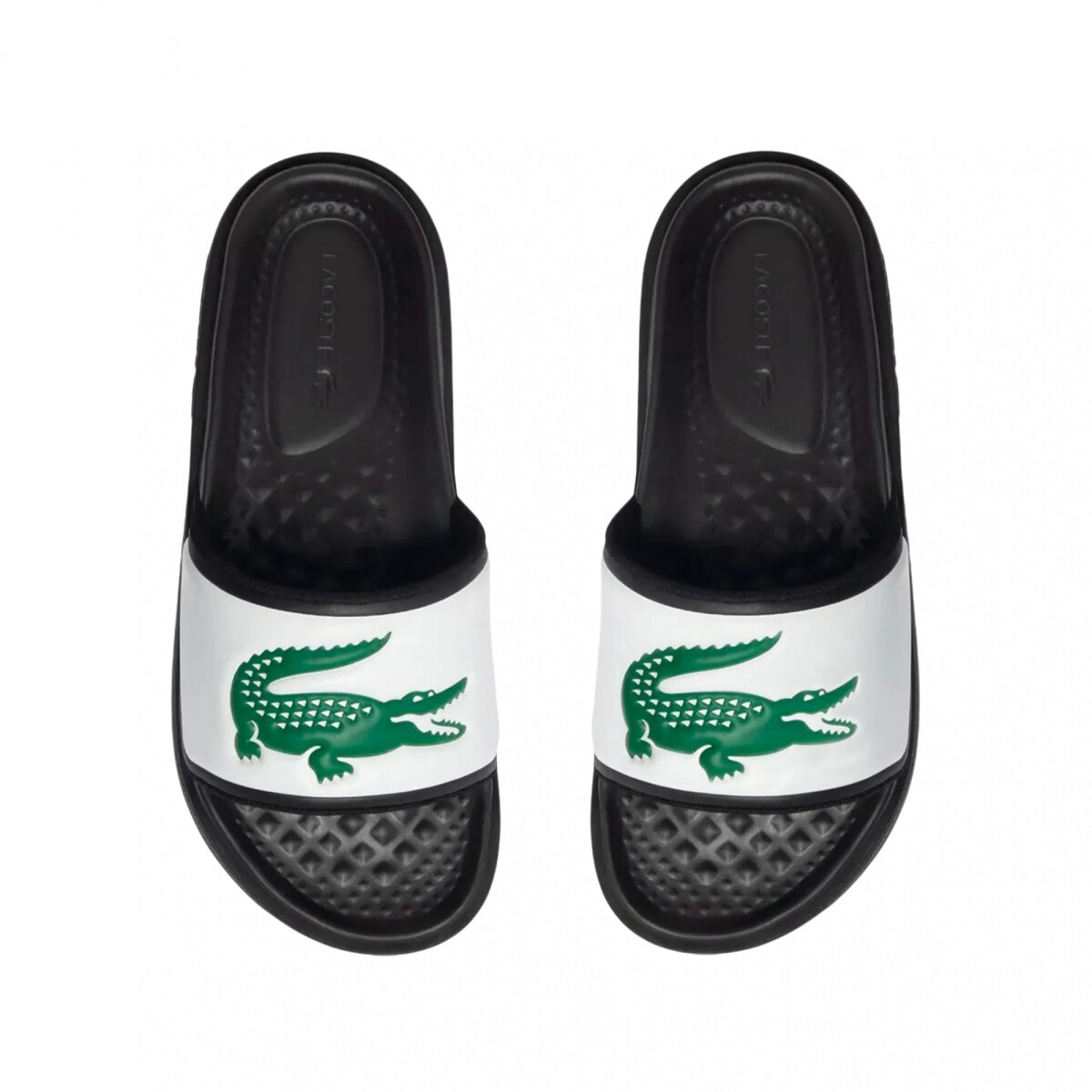 LACOSTE SERVE SLIDE DS - Black 