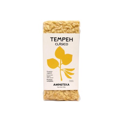 Tempeh De Soja Orgánica Aminoteka 200g Tempeh Soja Aminoteka 200g