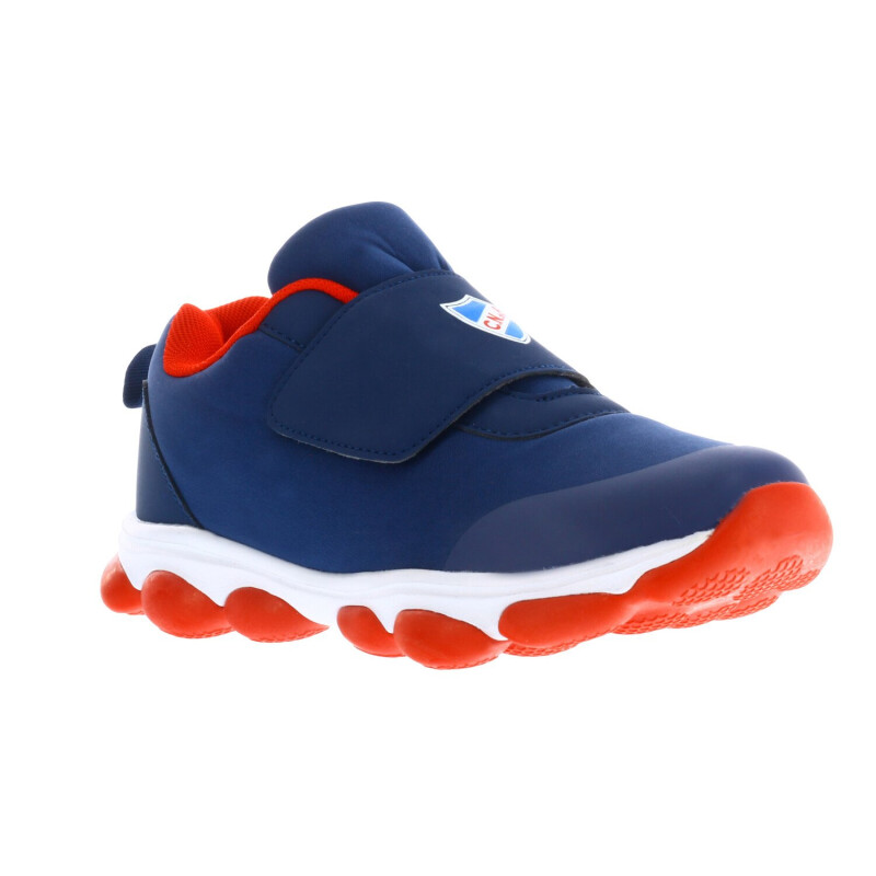 Championes Infantiles Nacional Bubbles Kids Azul Marino - Rojo